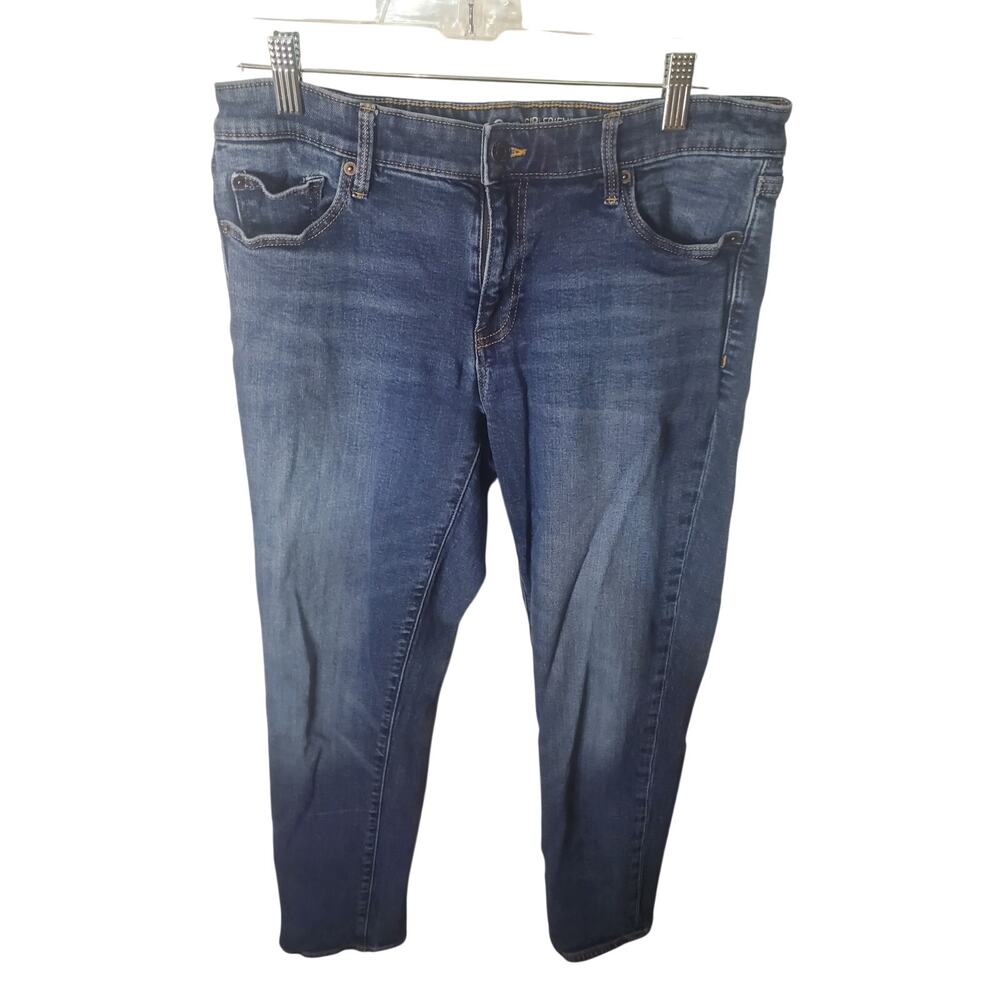 Gap Factory Cropped Girlfriend Jeans, 10/30R